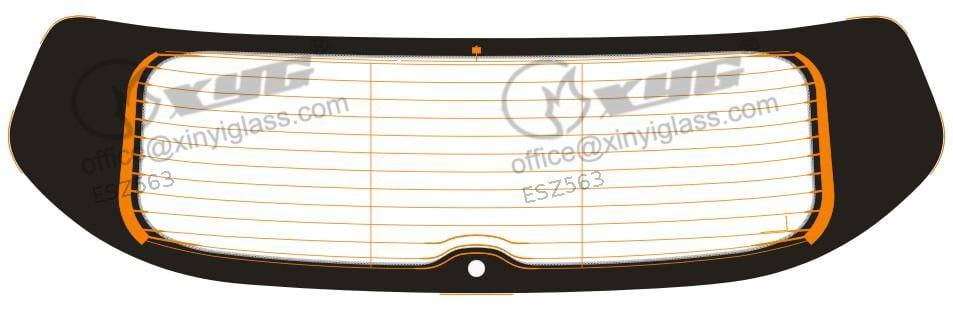 Parabrisas trasero DB12506