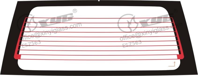 Parabrisas trasero FJ90 RW/H/X