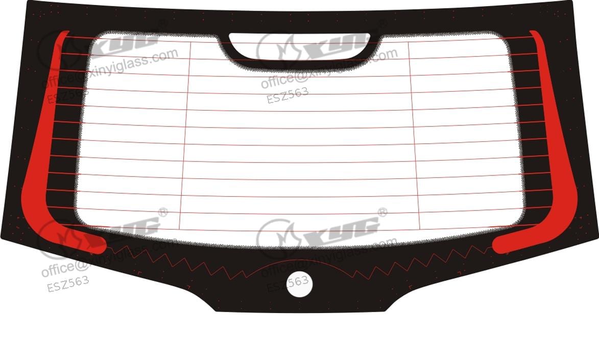 Parabrisas trasero MG3-11 RW/H/X
