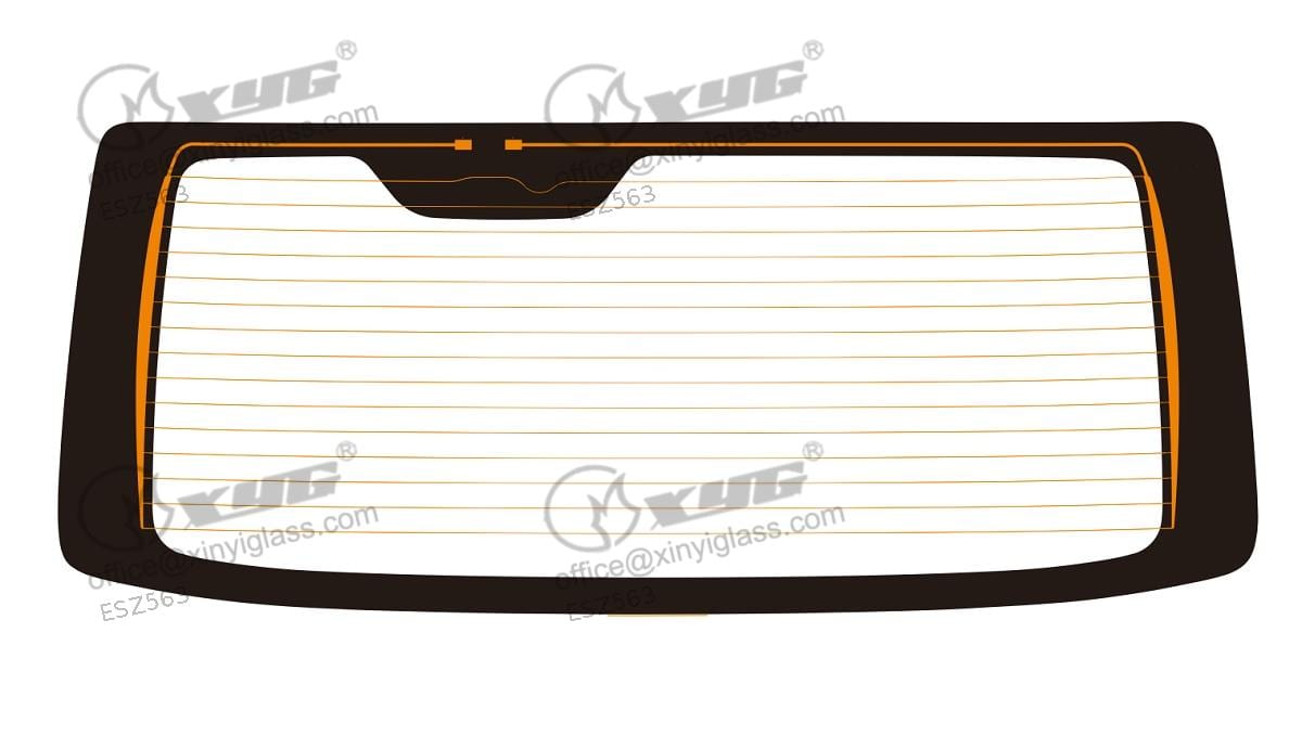 Parabrisas trasero NI-E26-NH RW/H/X